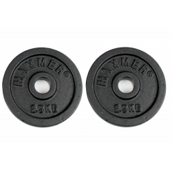Obciążenie czarne HAMMER 2 x 2,5 KG
